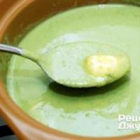 Крем суп із зеленого горошку