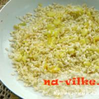 Risotto with dried porcini mushrooms – classic recipe with photos