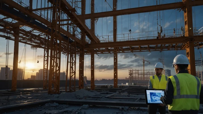 Современная стройка с использованием BIM, 3D-принтера и дронов для экономии времени и бюджета