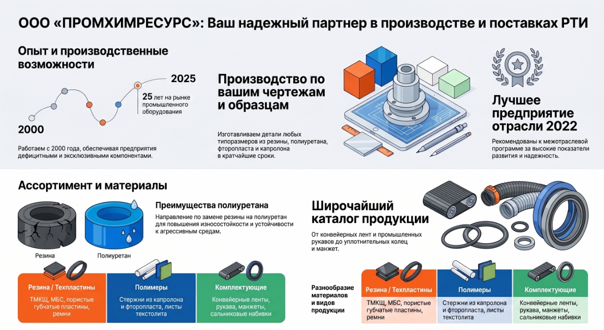 Что такое резинотехнические изделия и где они применяются